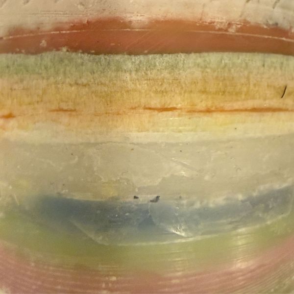 Upcycling Schichtkerze «Konglomerat»